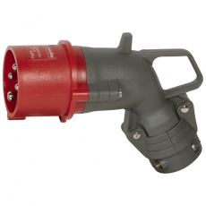 Угловая вилка Hypra - IP 44 - 3К+З - 16 А - пластик | 052263 | Legrand