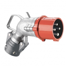 Угловая вилка Hypra - IP 44 - 3К+З - 16 А - металл | 052273 | Legrand