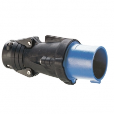 Прямая вилка Hypra - IP 44 - 2К+З - 32 А - резина | 052752 | Legrand