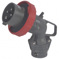 Угловая вилка Hypra - IP 66/67-55 - 3К+3 - 16 А - пластик | 051110 | Legrand