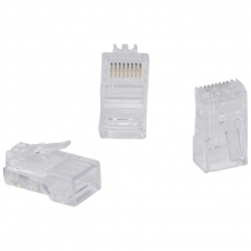 Вилка RJ 45 кат. 5е - 8 контактов - ширина 11,7 мм | 051703 | Legrand