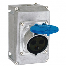 Коробка с одним ответстием под сальник Hypra - IP 44 - 2К+З/3К+З/3К+Н+З - 32 А - металл | 052939 | Legrand