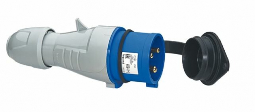 Прямая вилка - P17 Tempra Pro - IP 44 - 200/250 В~ - 32 A - 2К+З | 555234 | Legrand