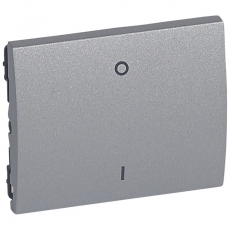 Galea Life Алюминий Клавиша 2-полюсная 0/1 | 771315 | Legrand