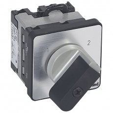 Переключатель на 2 направления - без положения ''0'' - PR 12 - 1П - 2 контакта - крепление на дверце | 027460 | Legrand