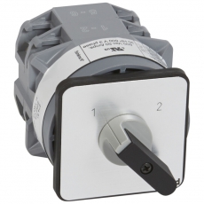 Переключатель на 2 направления - без положения ''0'' - PR 40 - 2П - 4 контакта - крепление на дверце | 027481 | Legrand