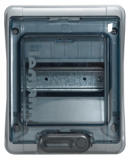 Щиток Plexo - IP 65 - IK 09 - 1 ряд - 32 А - 6 модулей | 601976 | Legrand