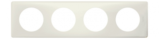 Celiane Перкаль Белый Рамка 4-я (2+2+2+2 мод) | 066704 | Legrand