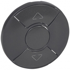 Celiane Графит Накладка выключателя жалюзийного | 067955 | Legrand