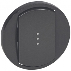 Celiane Графит Клавиша одинарная для выключателя/переключателя с подсветкой | 067903 | Legrand