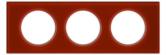 Celiane Смальта Кармин Рамка 3-я (2+2+2 мод) | 069473 | Legrand