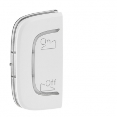 Valena ALLURE Белый MyHome Накладка мех. BUS/SCS с симв. 