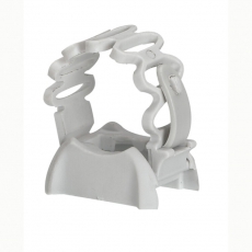 Фиксатор регулируемый для труб IRL от ? 20 до 25 - серый | 031907 | Legrand