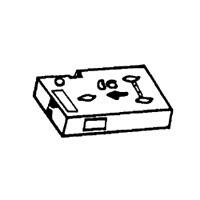 Заправ. кассета для Кат. № 0 063 20, ширина 12мм | 006321 | Legrand