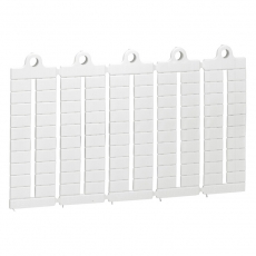 Маркировочный лист - для клеммных блоков Viking 3 - без надписей - шаг 6 мм | 039501 | Legrand