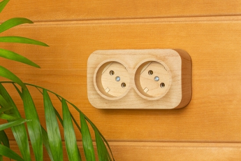 Quteo Сосна Розетка 2-я б/з | 782281 | Legrand