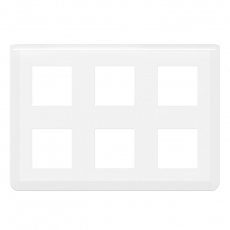 Рамка - Mosaic - 2x3x2 модуля - белая | 078832L | Legrand