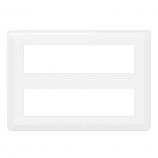 Рамка - Mosaic - 2x8 модулей - белая | 078837L | Legrand