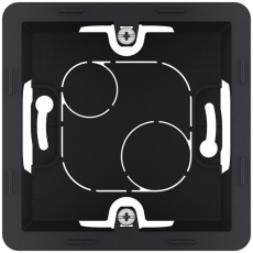 Inspiria антрацит коробка накладного монтажа 1-местная О/У | 673983 | Legrand