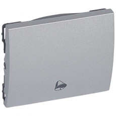 Galea Life Алюминий Клавиша простая с пиктограммой ''звонок'' | 771346 | Legrand