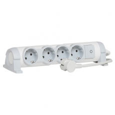Удлинитель 4*2К+З Комфорт с кабелем длиной 1.5 м | 694626 | Legrand