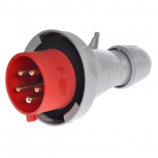 Вилка прямая 32А 3К+H+З 380В IP67 Tempra | 555439 | Legrand