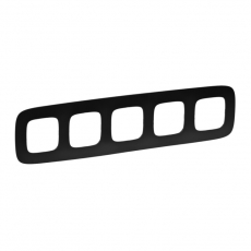 Valena ALLURE Матовый черный Рамка 5-ая | 754405 | Legrand