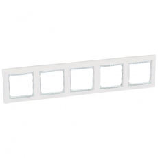 Valena Бел/кристалл Рамка 5-ая гориз | 774465 | Legrand