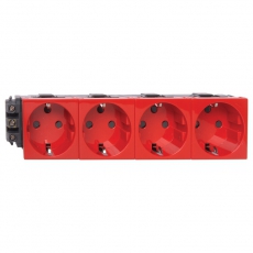 Розетка Mosaic 8м нем.ст. с ключ. | 077624 | Legrand