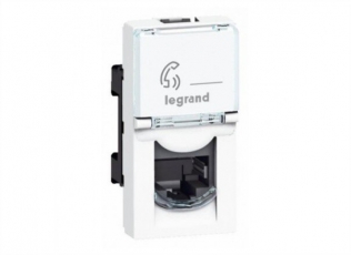 Розетка Mosaic1М RJ45 FTP кат.5 | 078680 | Legrand