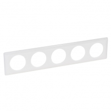 Celiane Белый глянец Рамка 5-я (2+2+2+2+2 мод) | 066630 | Legrand