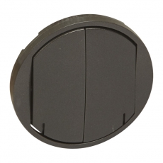 MyHome Zigbee.Лицевая панель 2-канального радиоуправляющего устройства.Графит | 067892 | Legrand