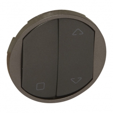 MyHome Play Zigbee. Клавиша управляющего устройства жалюзи.Графит | 067895 | Legrand