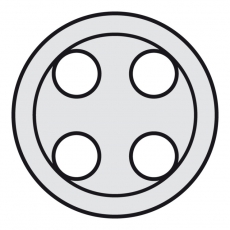 Celiane Титан Накладка розетки 2-ой Banana | 068532 | Legrand