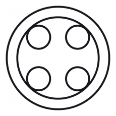 Celiane Белый Накладка розетки 2-ой Banana | 068232 | Legrand