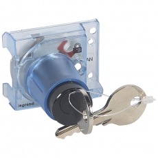 Цилиндровый замок Ronis - DPX3 160/250 - для электродвигательного привода, устанавливаемого сбоку | 421065 | Legrand