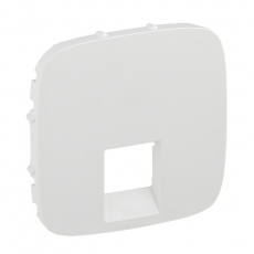 Valena ALLURE Белый Накладка розетки ТЛФ/комп 1-ой | 755415 | Legrand