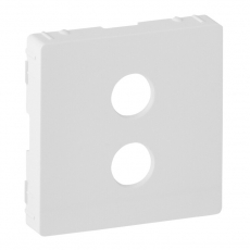 Valena LIFE Белый Накладка Аудиорозетка 1-ая 