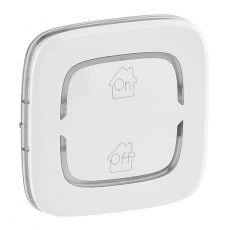 Valena ALLURE Белый MyHome Накладка механизма BUS/SCS.С символом 