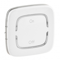 Valena ALLURE Белый MyHome Накладка механизма BUS/SCS.С символом 