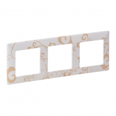 Valena LIFE Ампир белый Рамка 3-ая | 754103 | Legrand