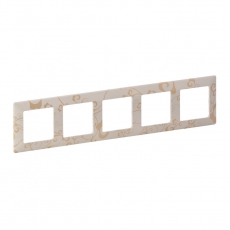 Valena LIFE Ампир бежевый Рамка 5-ая | 754115 | Legrand