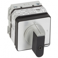 Выключатель - положение вкл/откл - PR 21 - 2П - 2 контакта - крепление на дверце | 027411 | Legrand