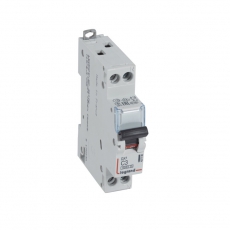 Выключатель автоматический однополюсный (1п+N) DX3 6000 3А C 10кА | 407736 | Legrand