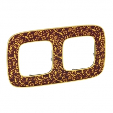 Valena ALLURE Барокко Пурпур Рамка 2-ая | 754442 | Legrand