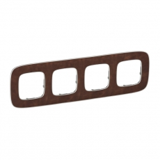 Valena ALLURE Кожа Рамка 4-ая | 754454 | Legrand