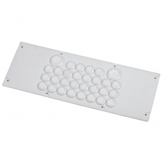 Пластина для ввода кабеля Cabstop IP 55 - 28 x диам. 5 до 14 мм, - 2 x диам. 14 до 25 мм - 2 запасных | 036497 | Legrand