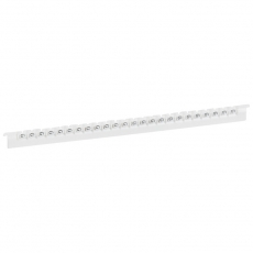 Маркер Memocab - ширина 2,3 мм - чёрная маркировка на белом фоне - заглавная буква G | 037832 | Legrand