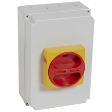 Выключатель дистанцион. 3П 63А в боксе IP65 | 022176 | Legrand