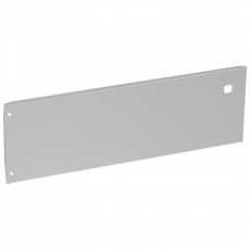 Сплашная металлическая лицевая панель с нетеряемыми винтами - XL3 4000 - высота 200 мм - 24 модуля | 021247 | Legrand